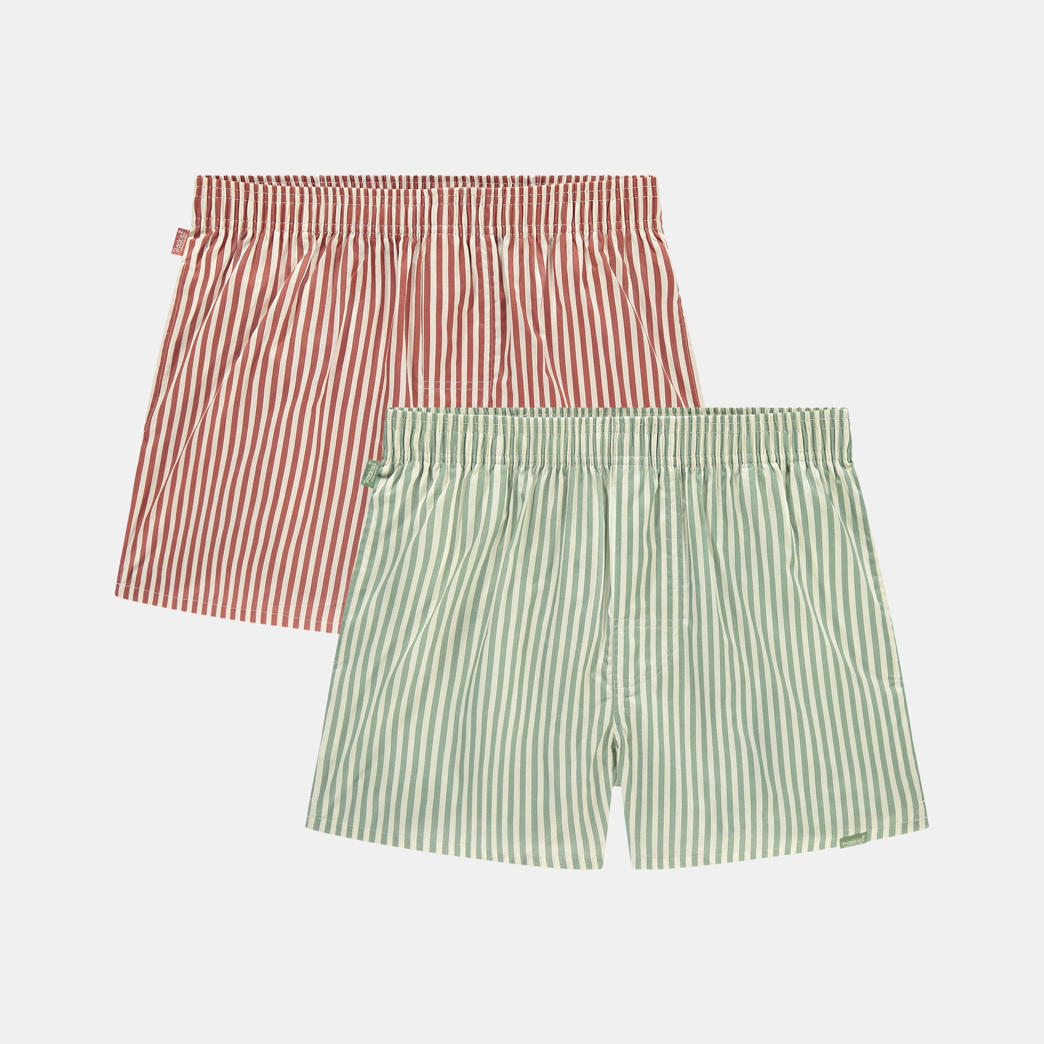 2-Pack - Striped Boxers