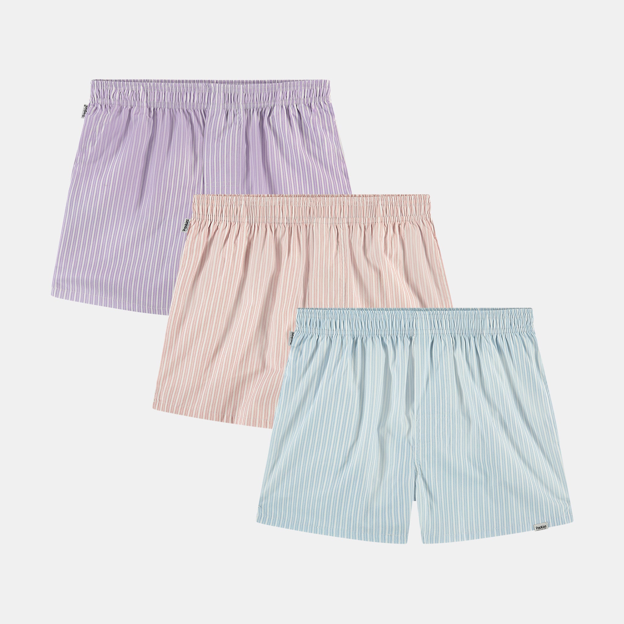 3-Pack - Doubles Boxers
