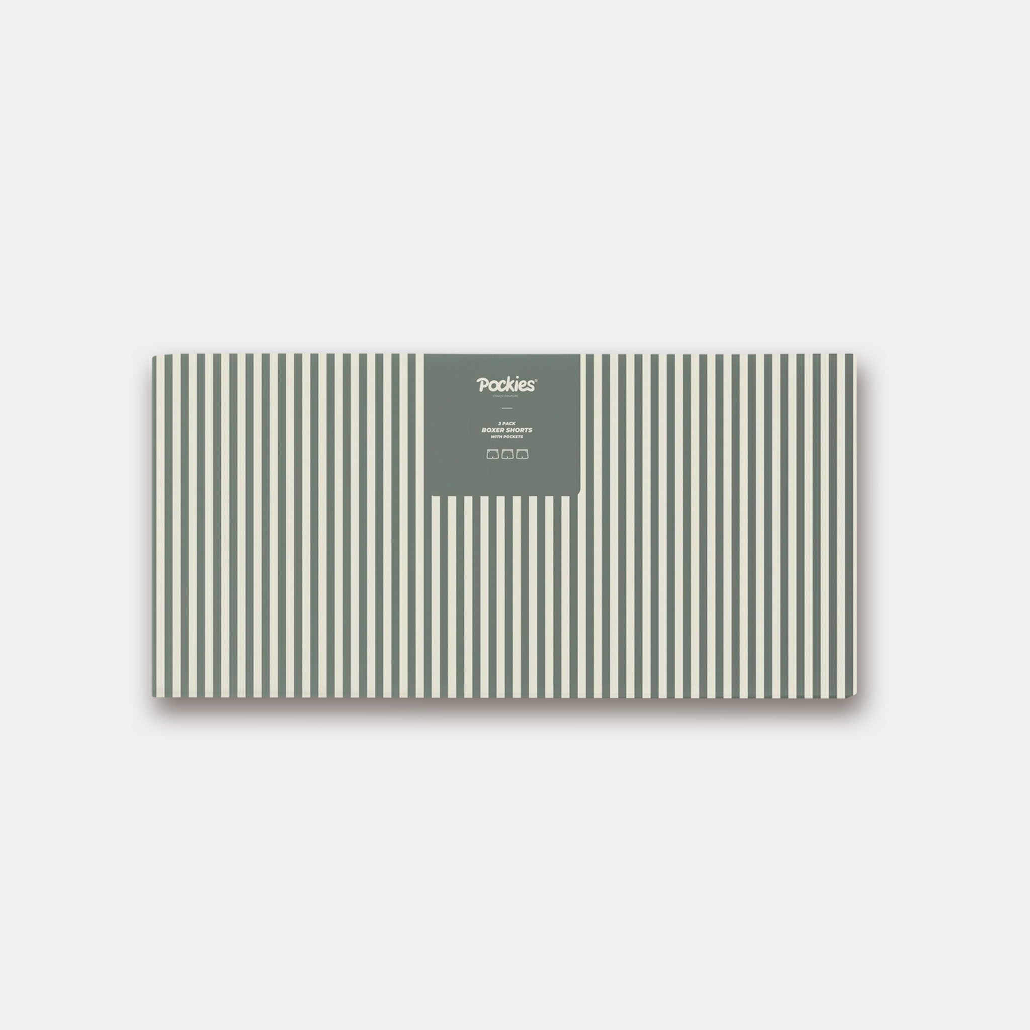 3-Pack - Striped Boxers
