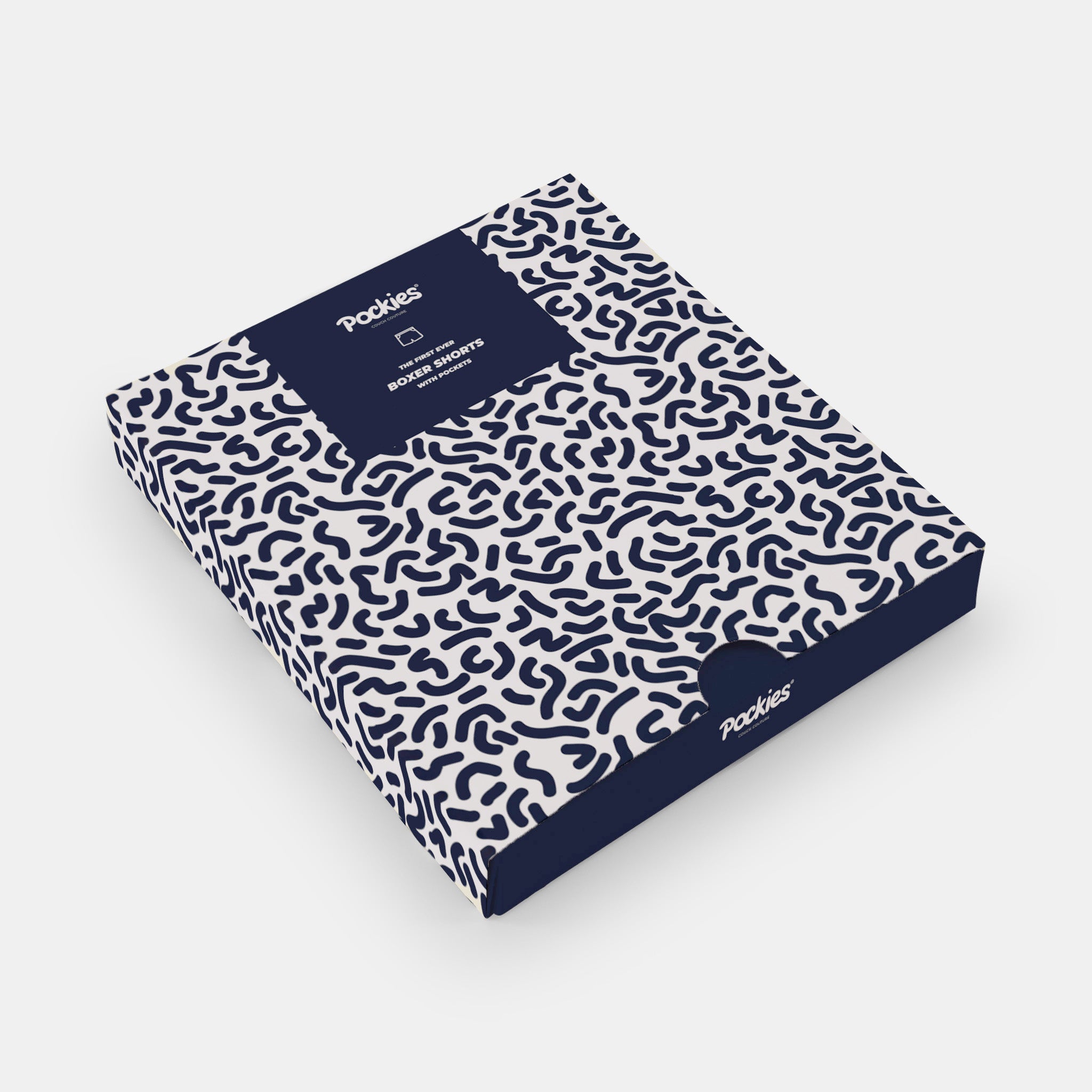 Navy Squiggles