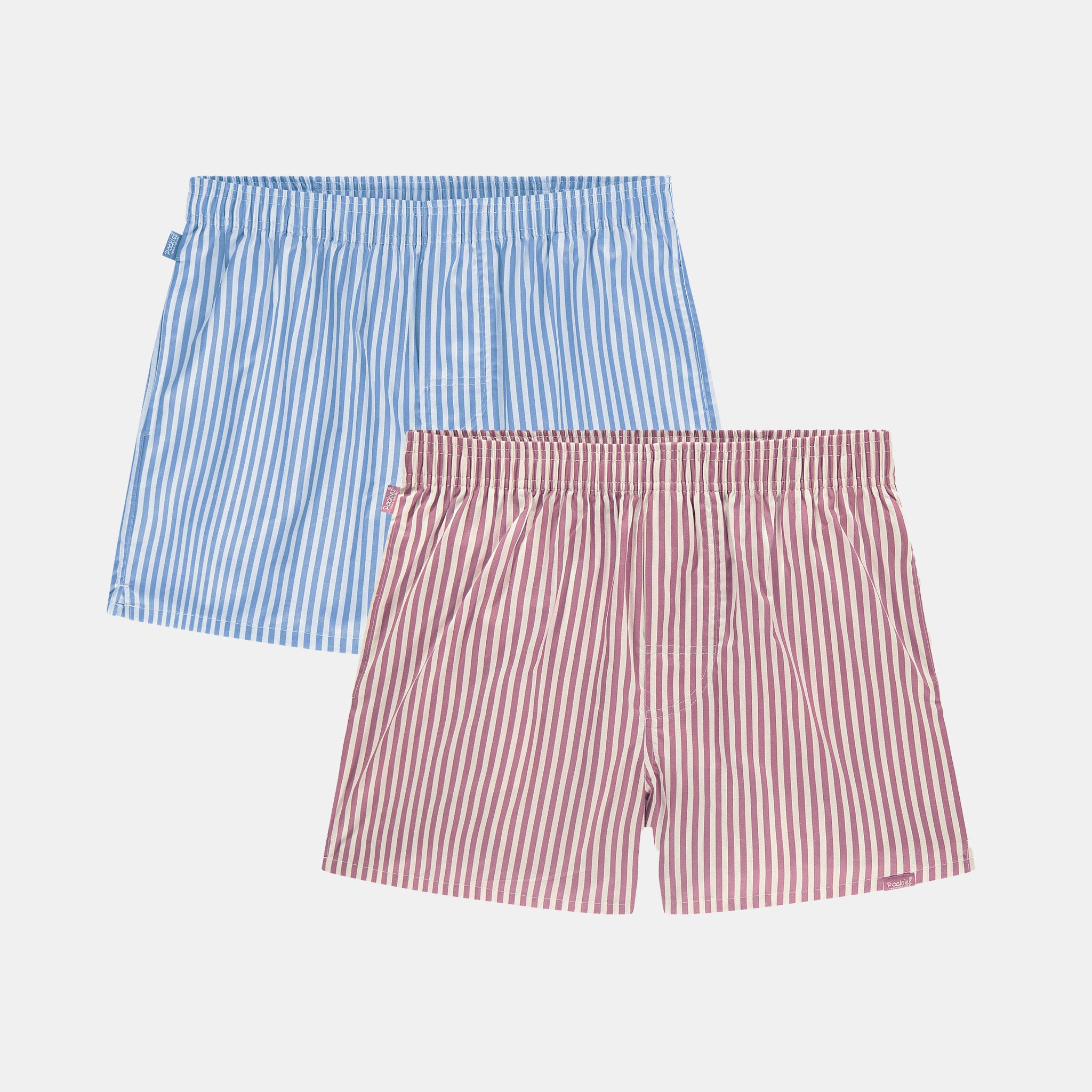 2-Pack Pastel Striped Boxers