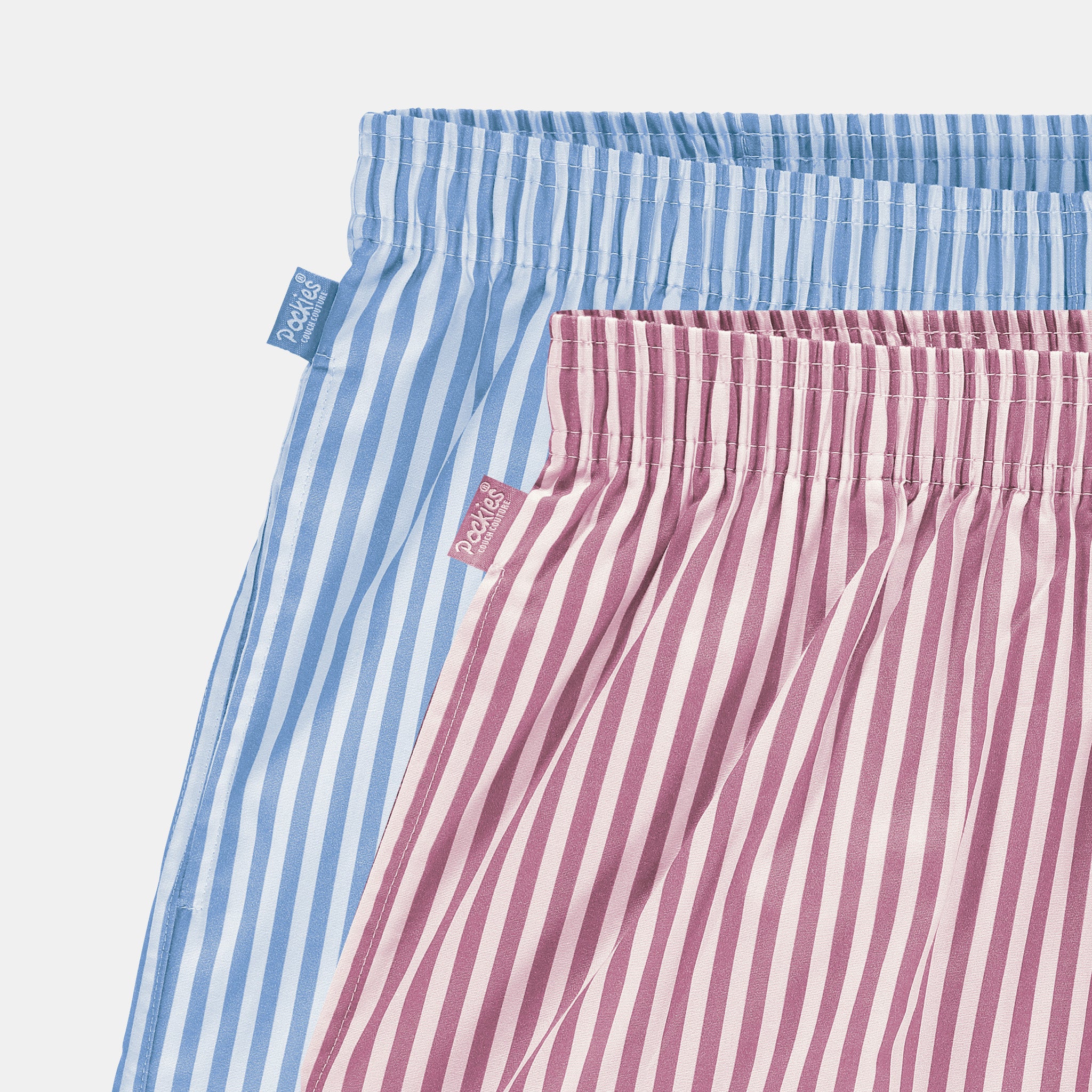 2-Pack Pastel Striped Boxers