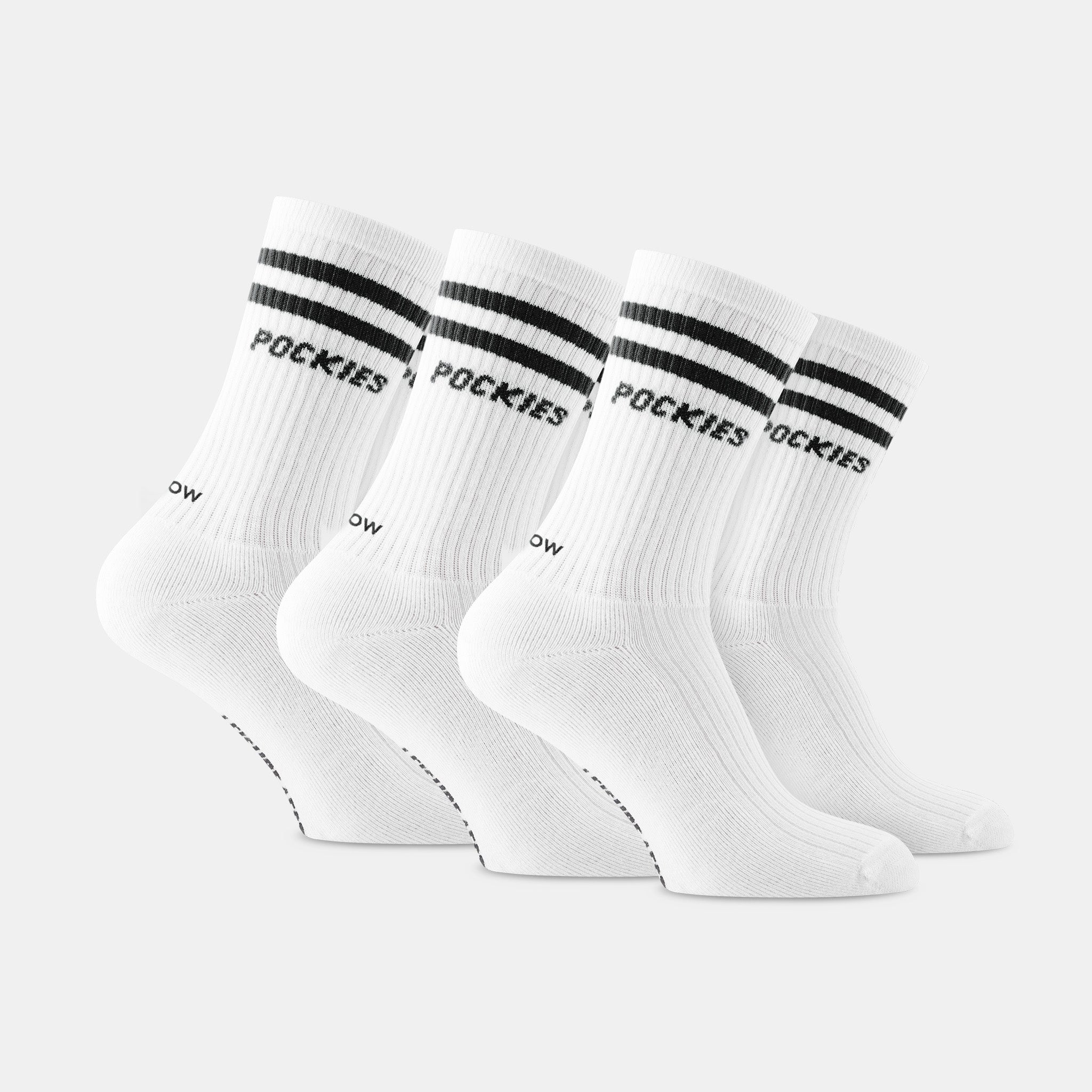 3-Pack Navy Striped L.A. Socks