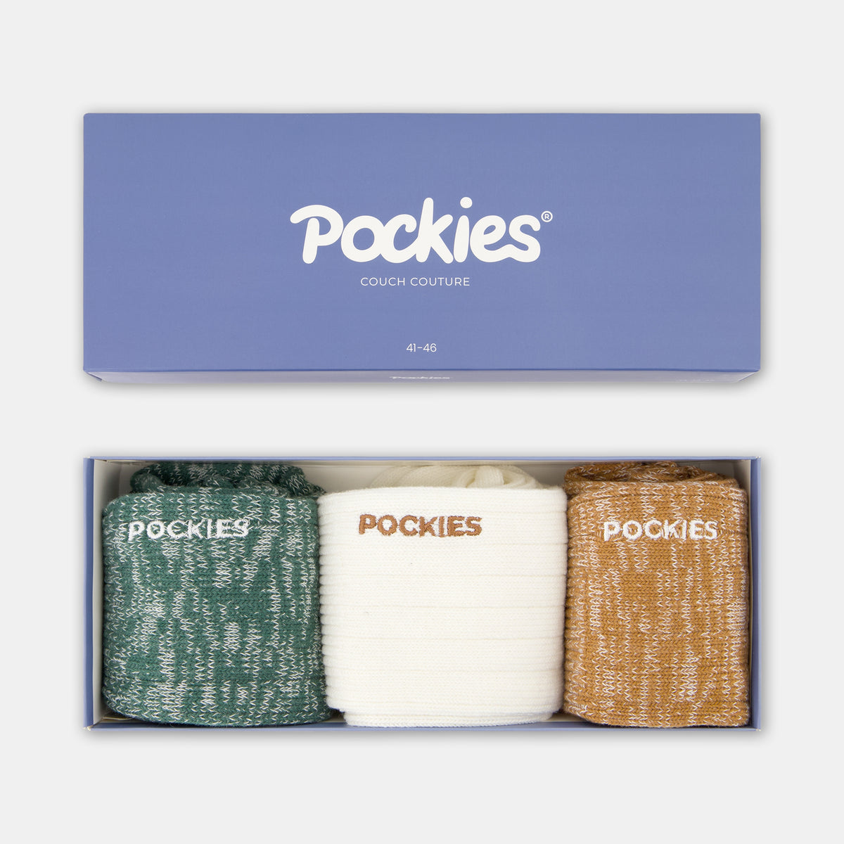 3-Pack Chunky Socks G/OW/TC