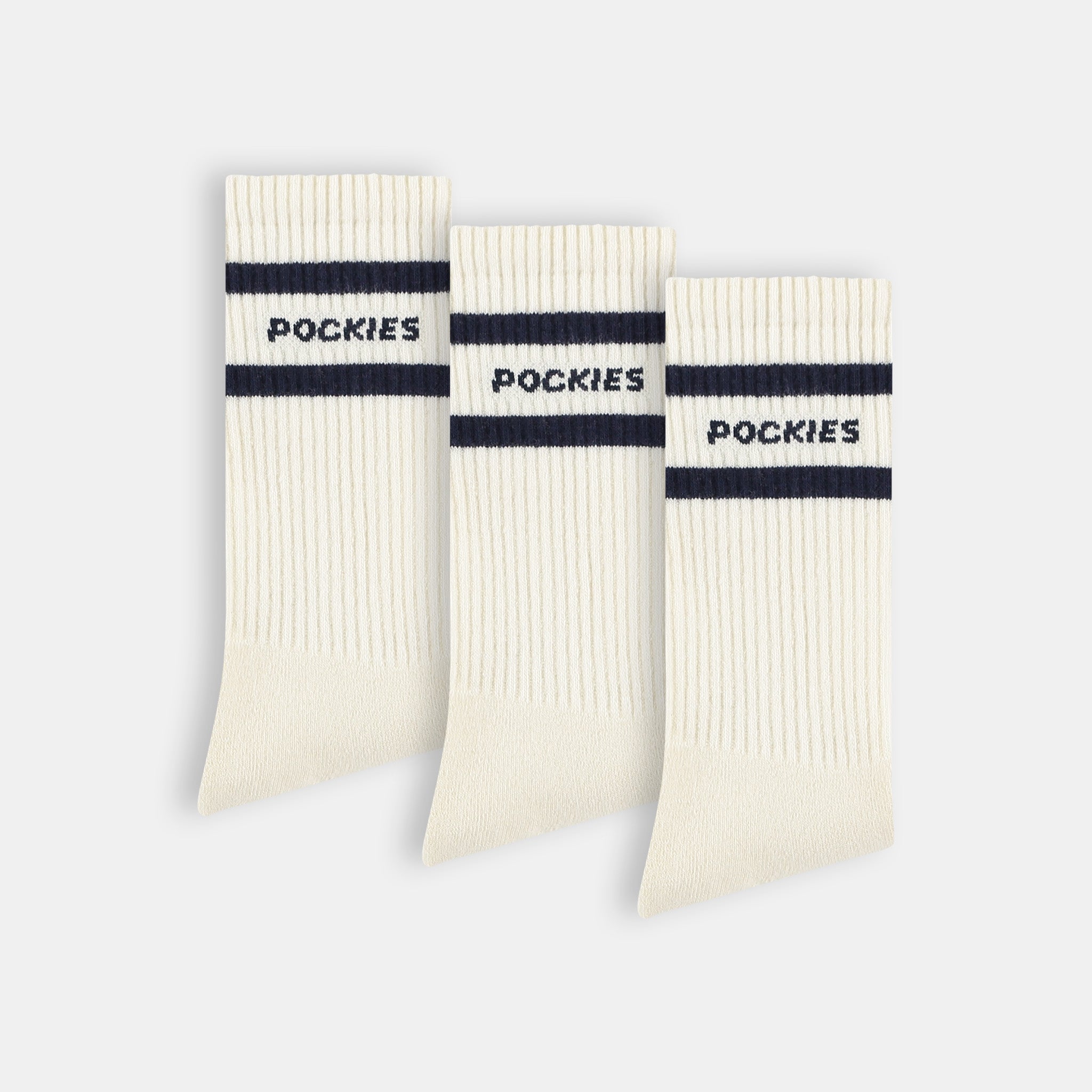 White Socks 3-Pack