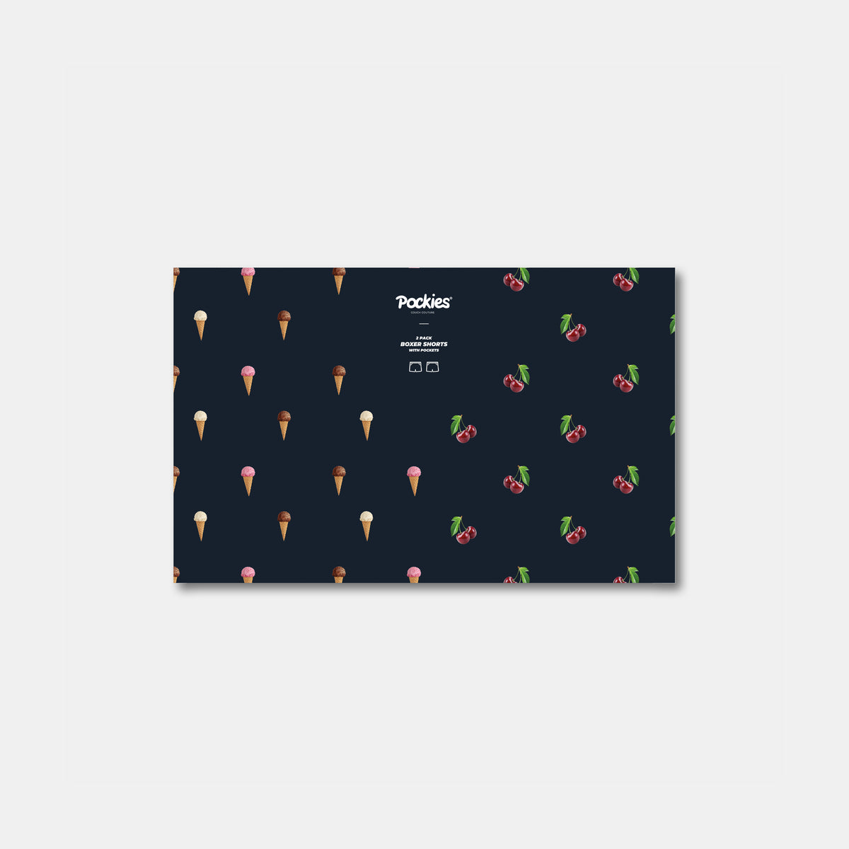 2-pack - Icecream/ Cherry Boxers