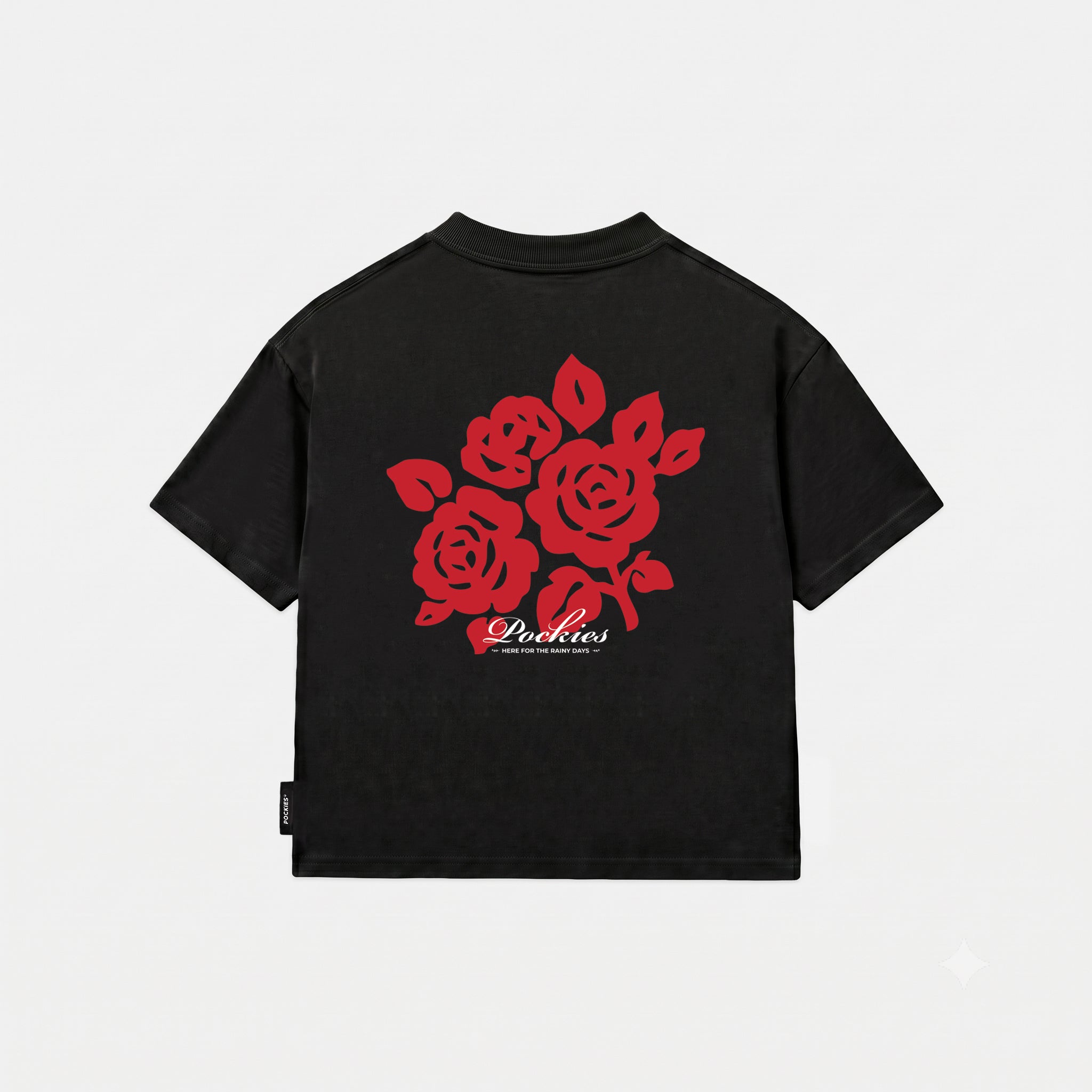 Roses Tee - Black