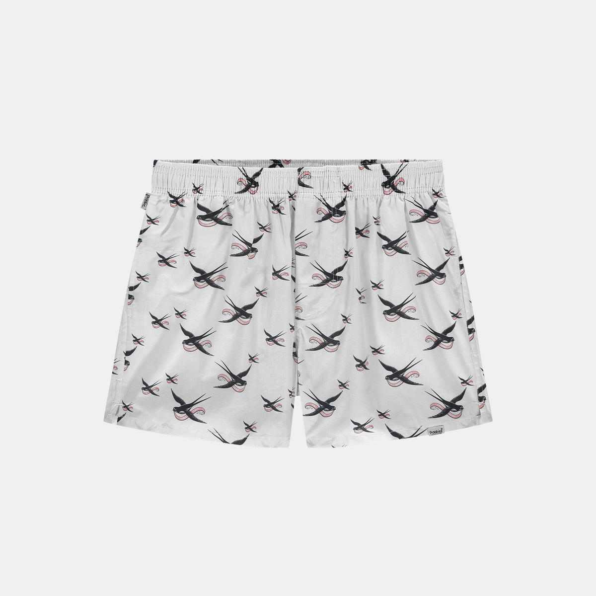 The Swallow x Pockies© - White Boxers