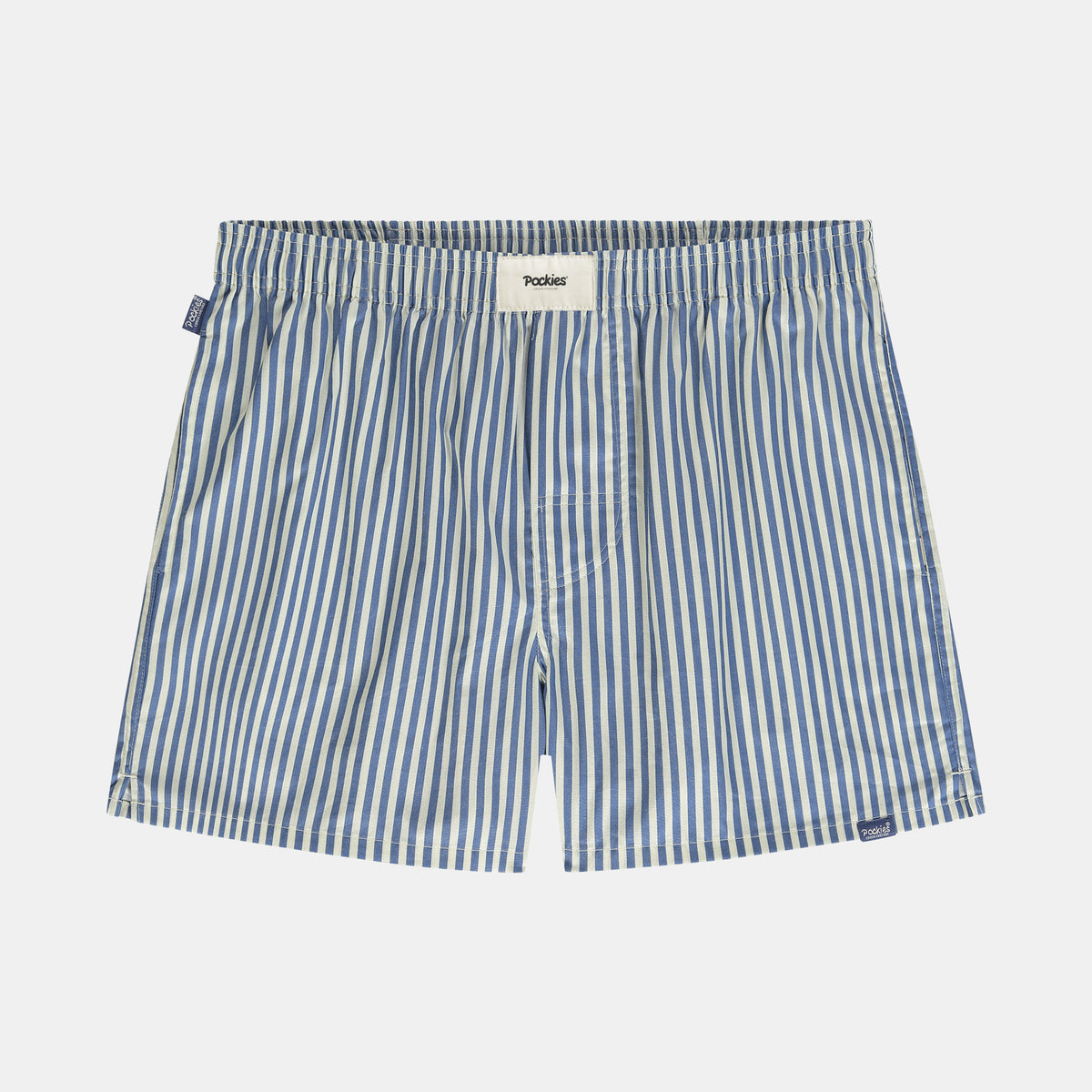 Blue Striped - Boyfriend Boxers