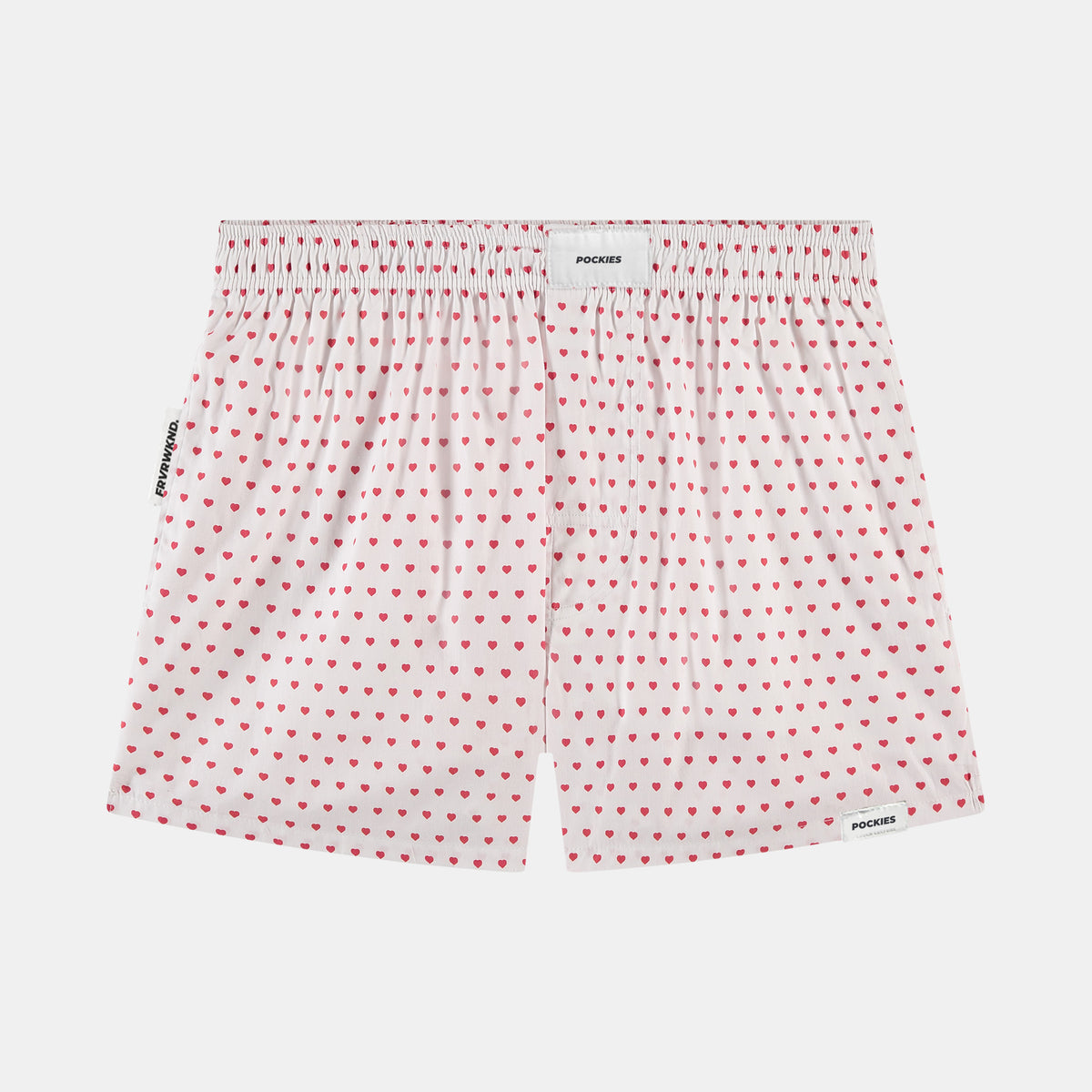 Dirty Love Boyfriend Boxers by Pockies, front view