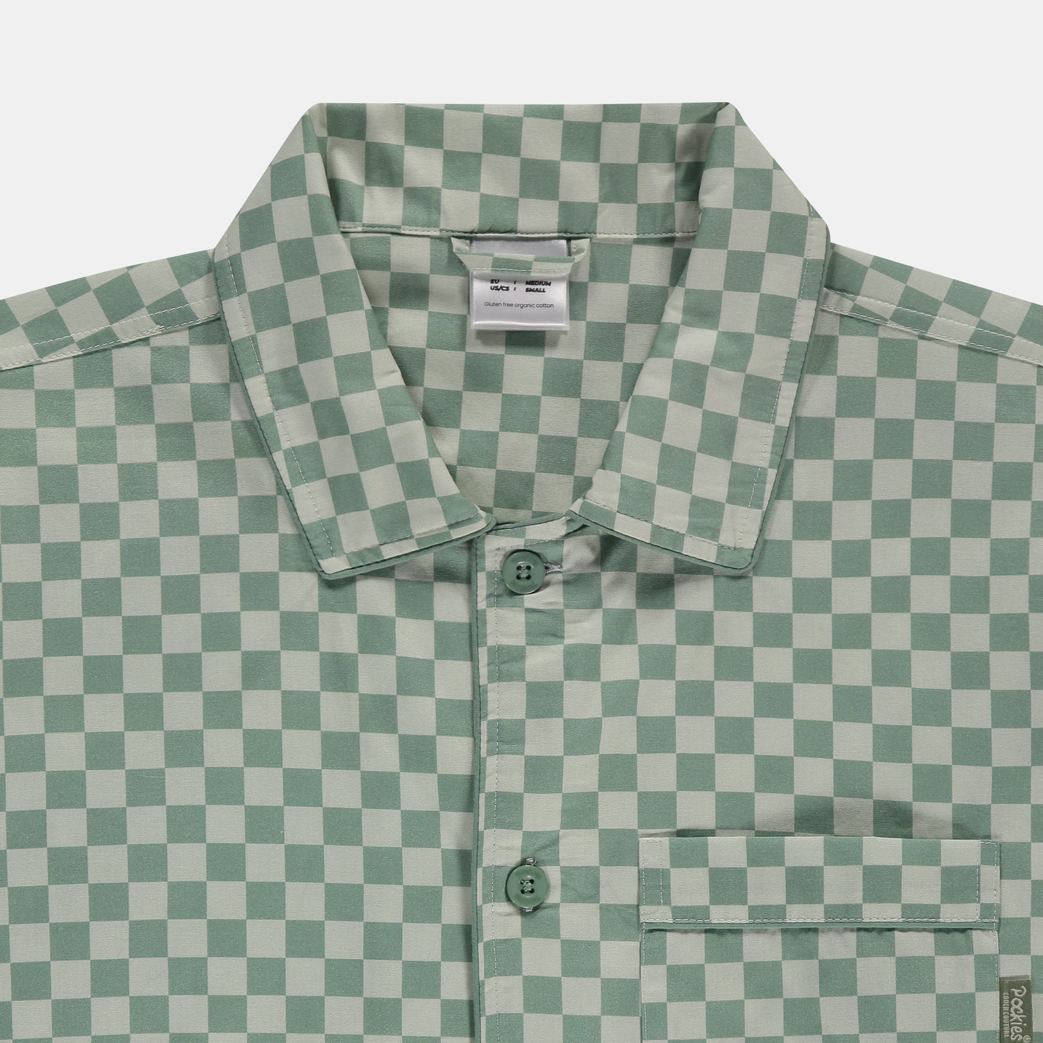 Green Checkered Pyjama Shirt