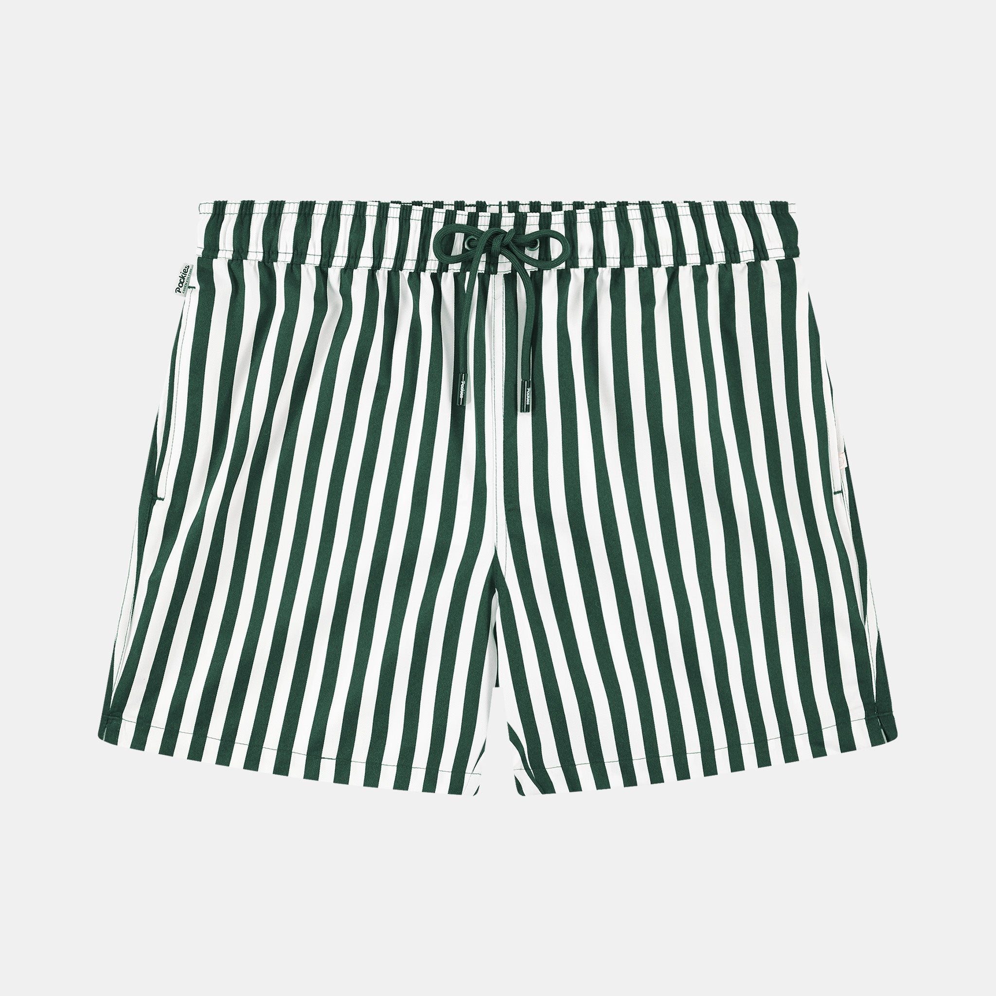 Green Striped Shorties