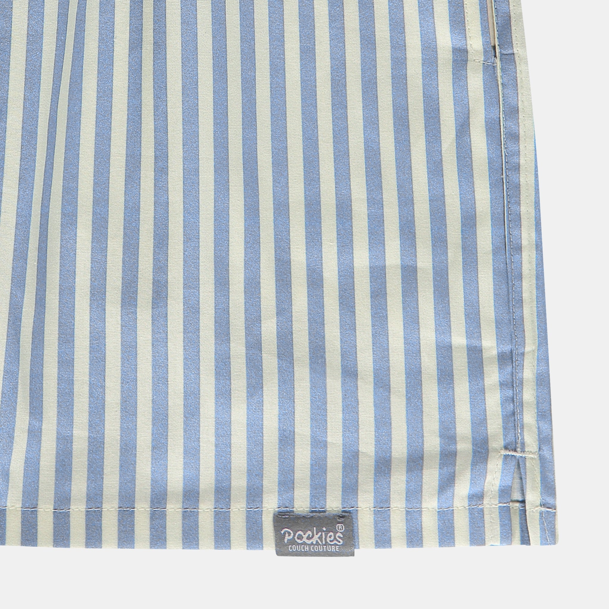 Ice Blue Striped