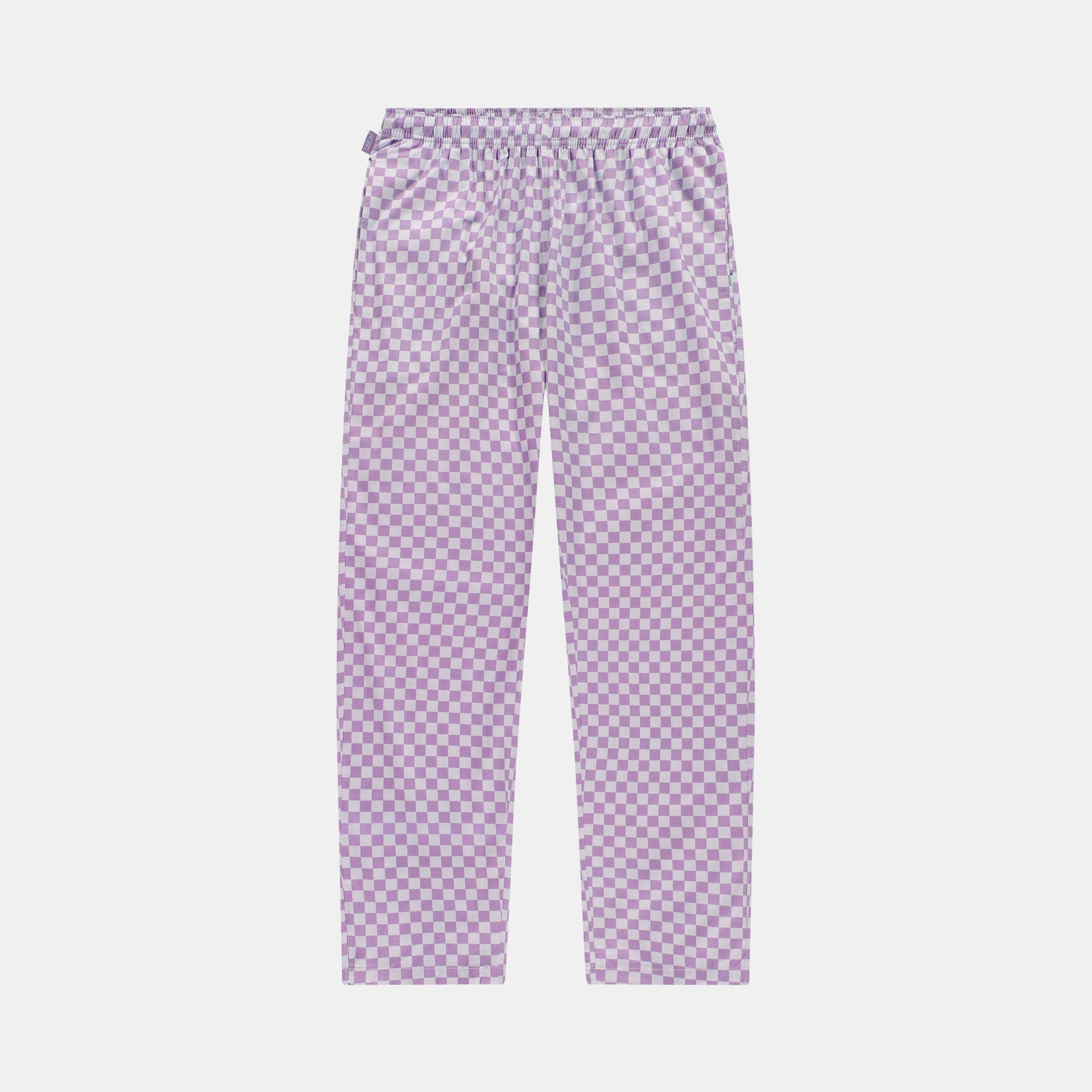 Lavender Checkered Pyjama Pants