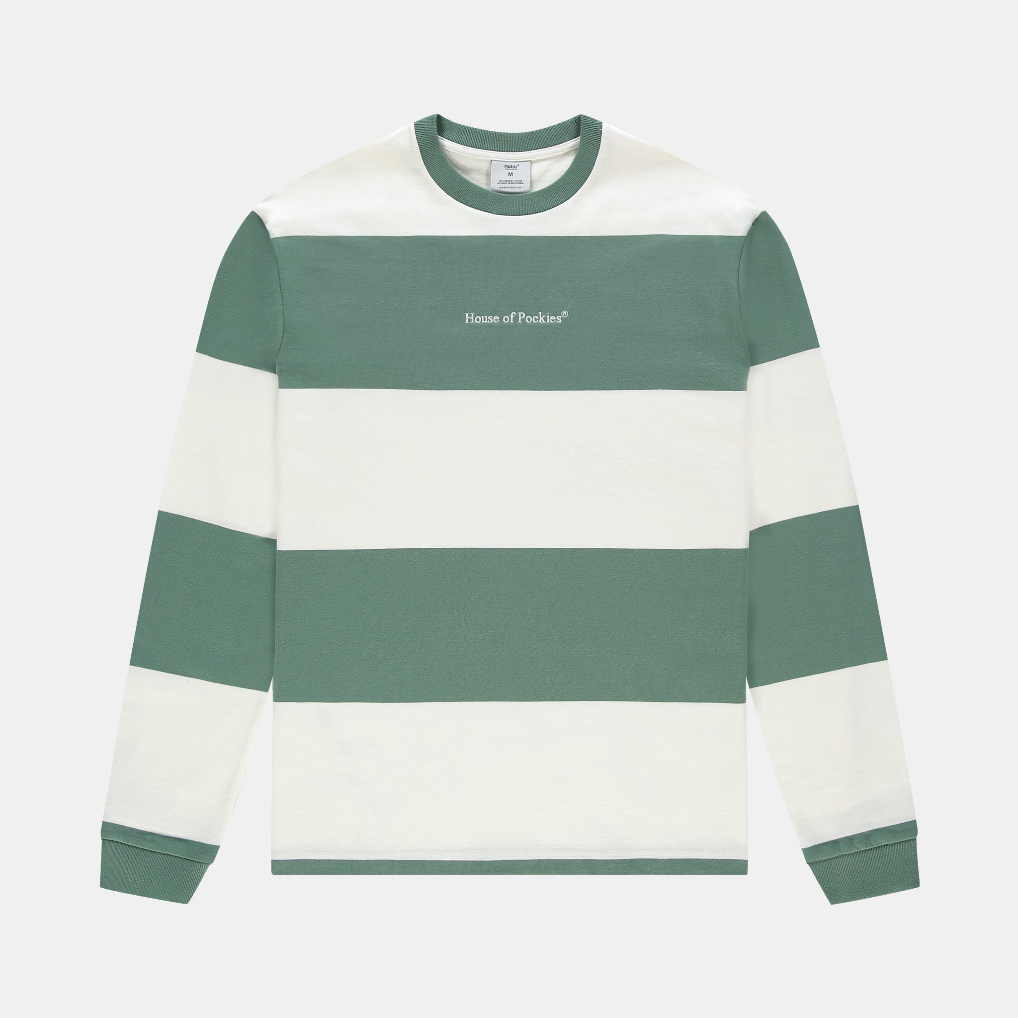 Green Striped LS