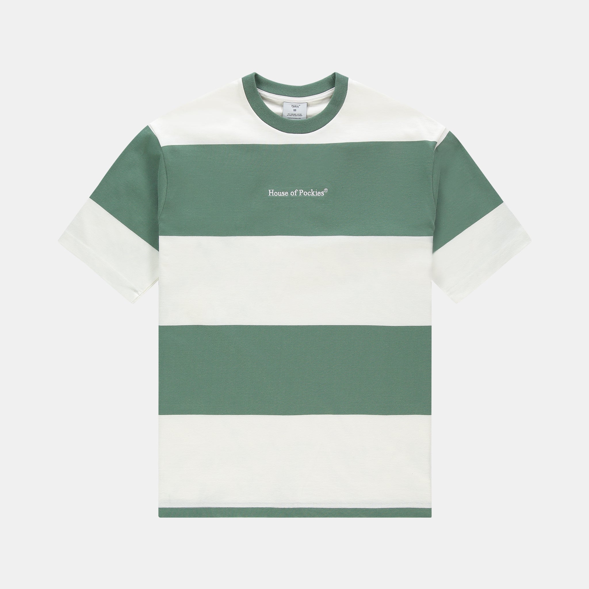 Green Striped Tee